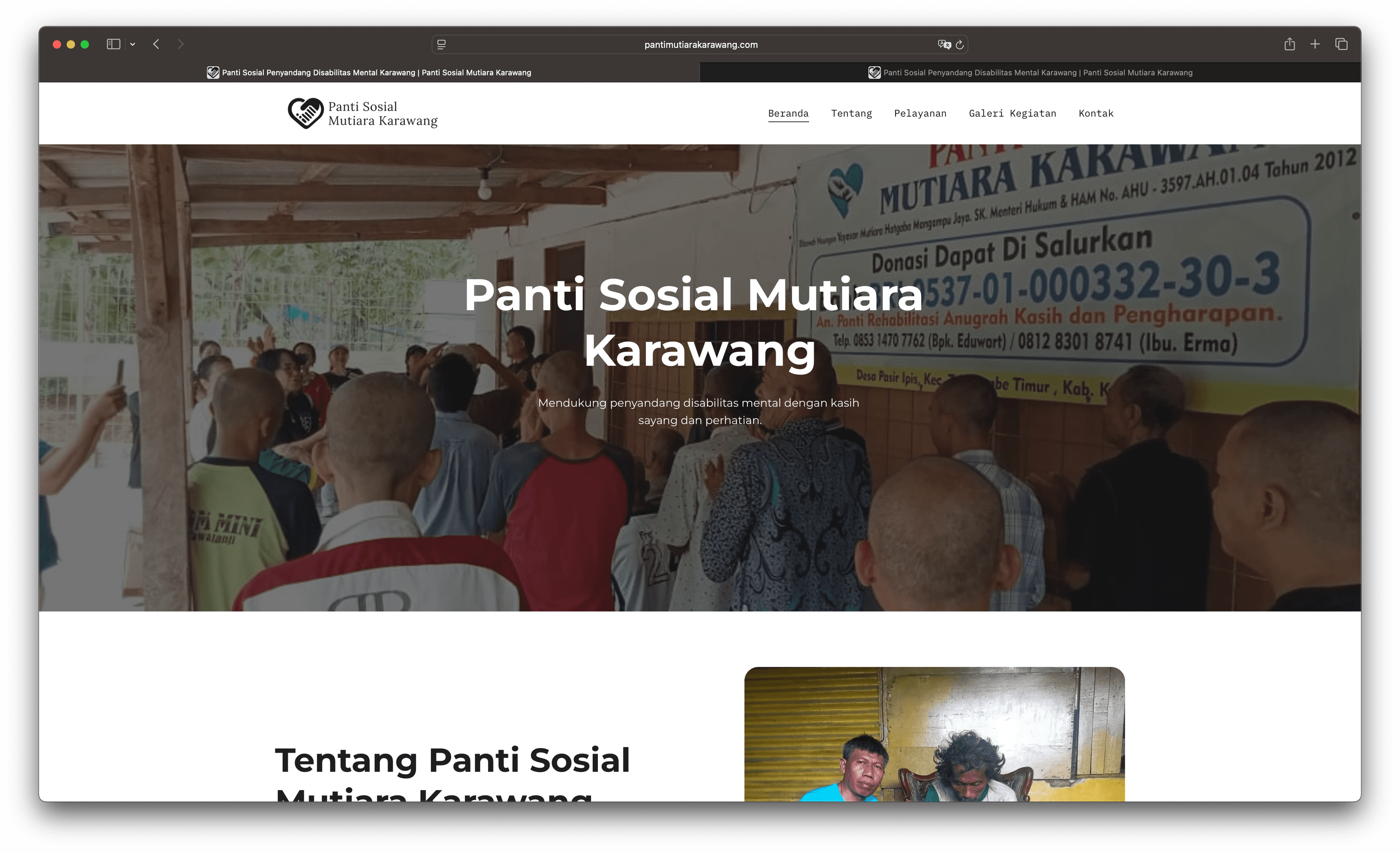 Panti Sosial Mutiara Karawang preview