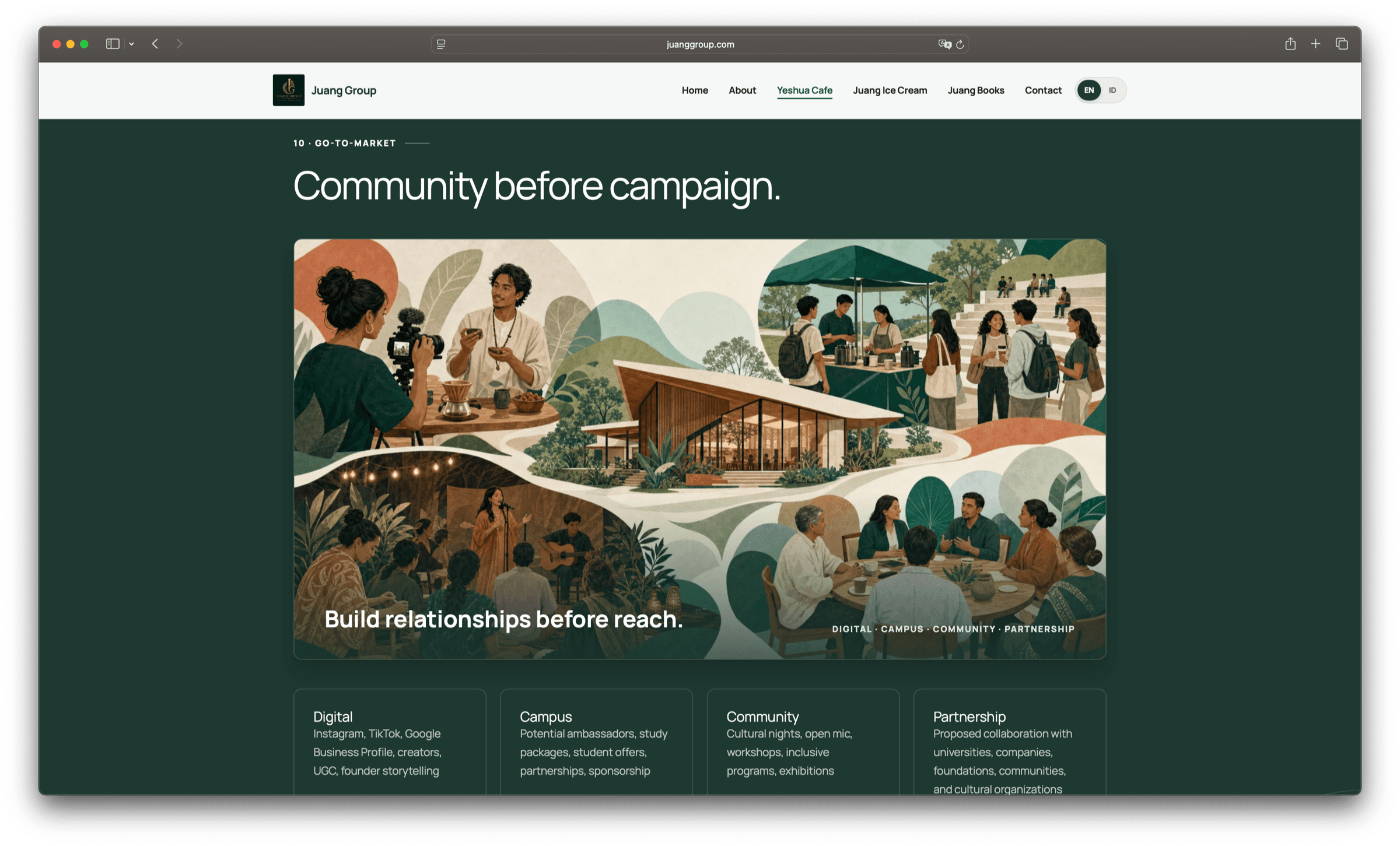 Go-to-Market screenshot