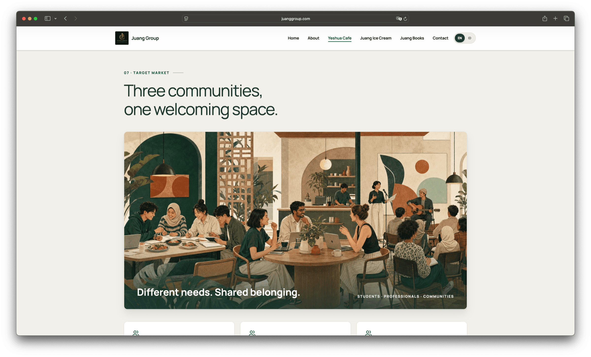 Target Market screenshot