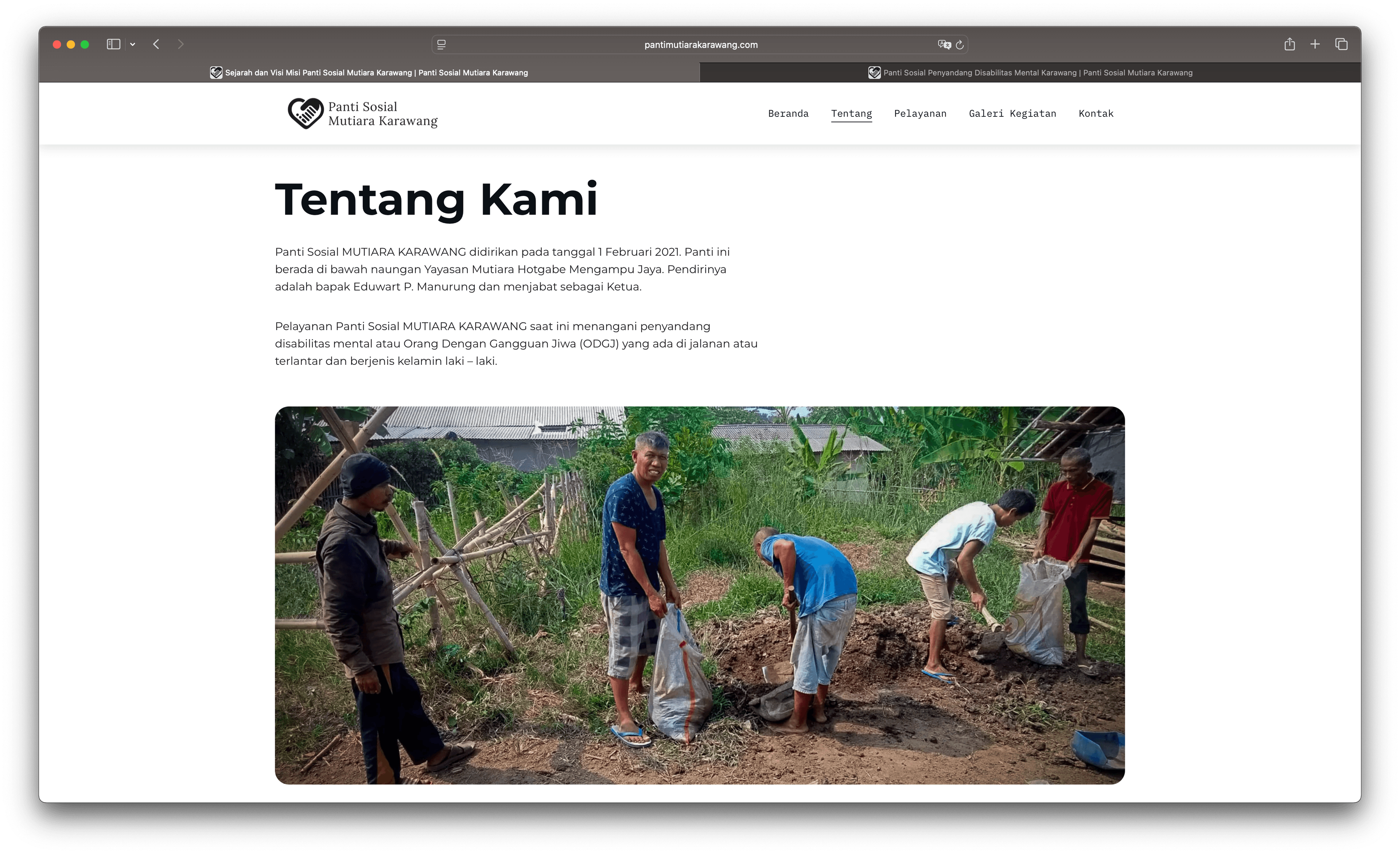 Tentang Kami screenshot