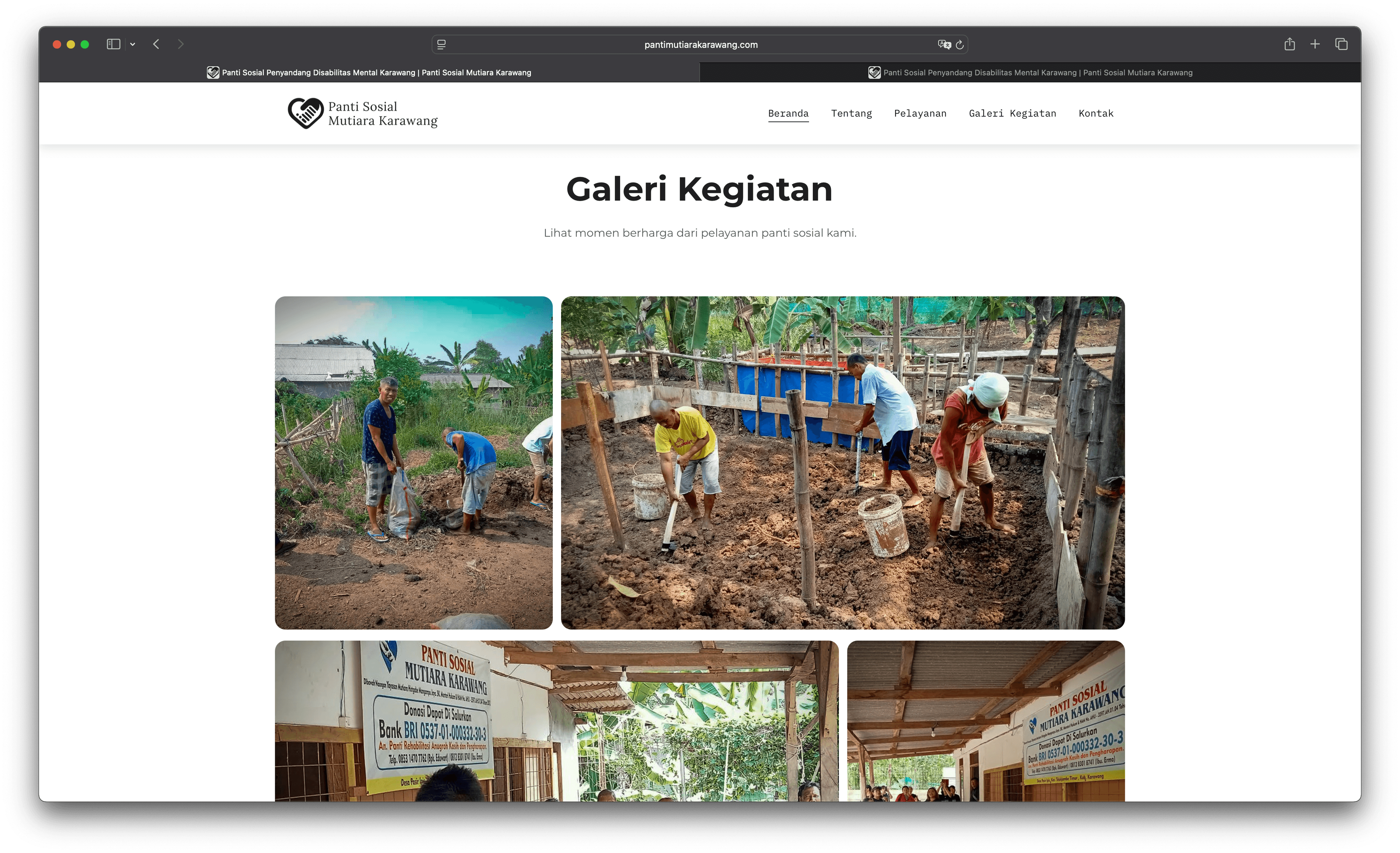 Galeri Kegiatan screenshot