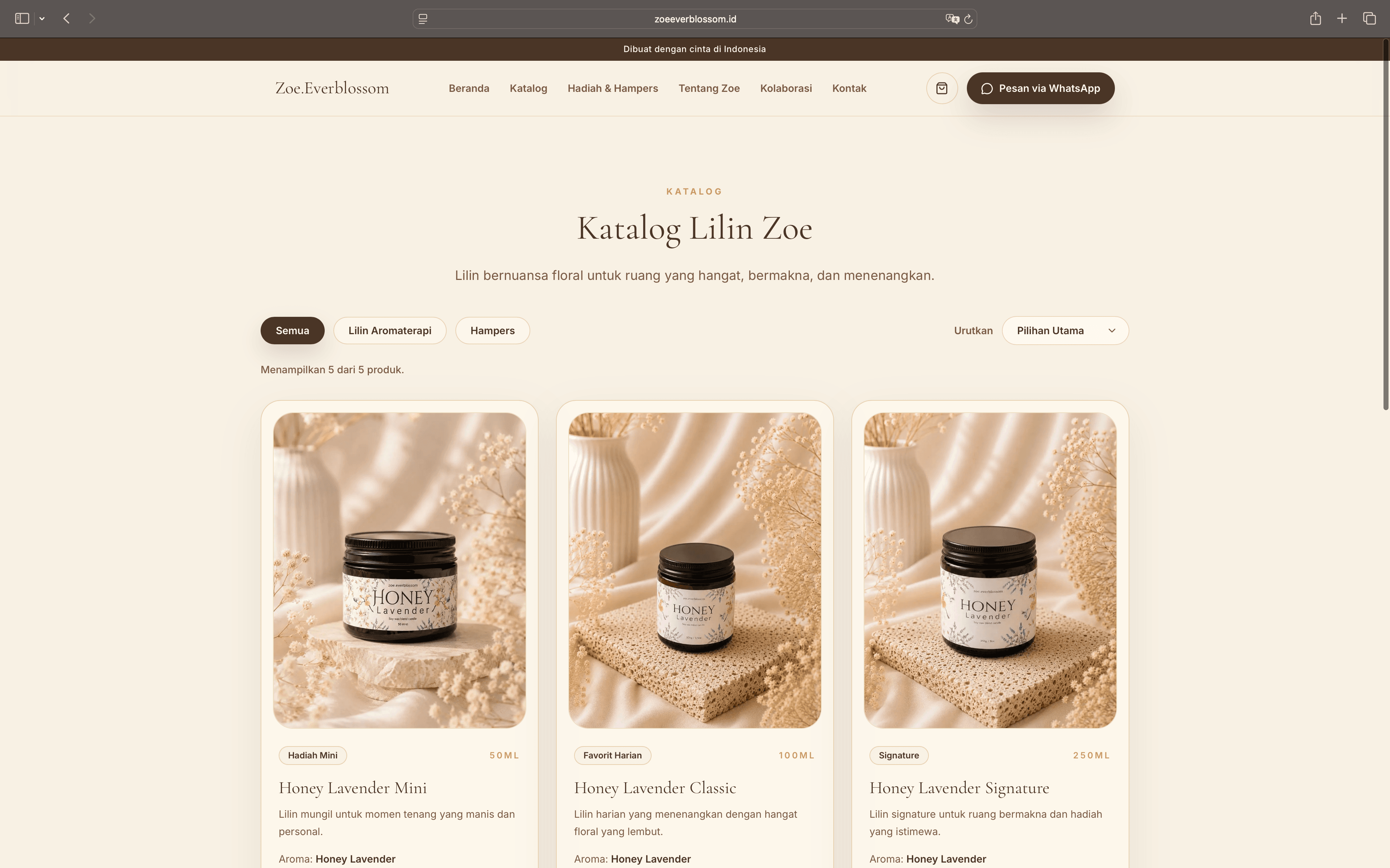 Katalog screenshot